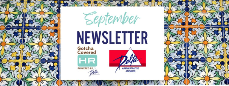 Gotcha Covered HR - Newsletter September 2024 - Newsletter